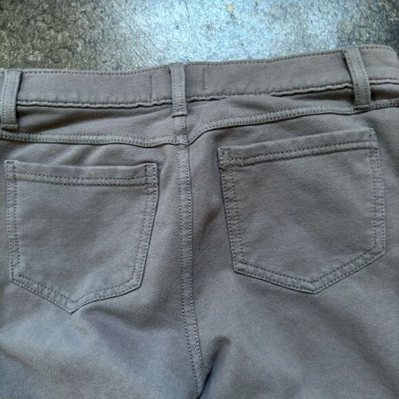 Mudd Women's Solid Cotton Blend Pants Gray Size 5 Low Rise Style Essential - Picture 14 of 14